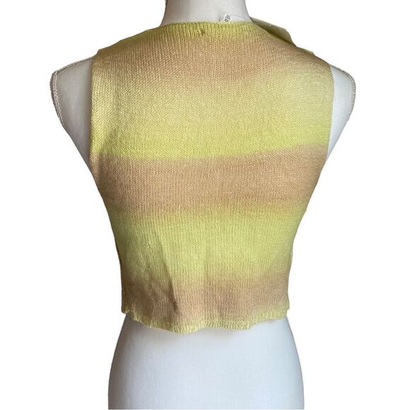Rainbow Ombre Pacsun Knit Vest Size XS NWT - Picture 5 of 7